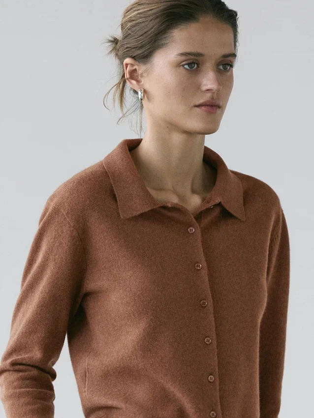 Gilets en tricot de laine Gilets en tricot de laine