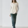 Gilets long en maille de laine Gilets long en maille de laine