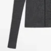 Gilets zippés en laine Gilets zippés en laine