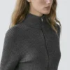 Gilets zippés en laine Gilets zippés en laine