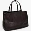 Grand sac cabas Icon en cuir nappa