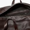 Grand sac de voyage en cuir nappa Grand sac de voyage en cuir nappa
