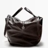 Grand sac de voyage en cuir nappa Grand sac de voyage en cuir nappa