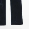 Jean bootcut taille haute floqué