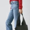 Jean coupe skinny évasée Jean coupe skinny évasée