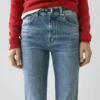 Jean coupe skinny évasée Jean coupe skinny évasée