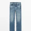 Jean coupe skinny évasée Jean coupe skinny évasée