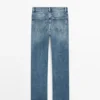 Jean coupe skinny évasée Jean coupe skinny évasée
