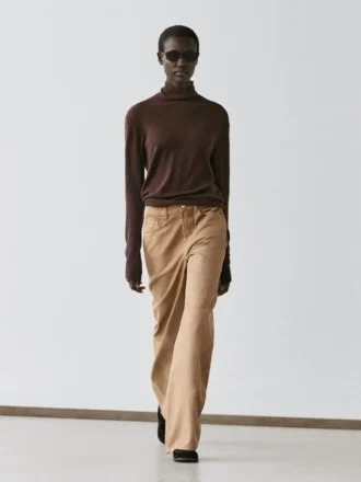 Jean à jambes larges