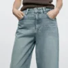 Jean taille haute coupe Barrel Jean taille haute coupe Barrel