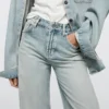 Jean taille haute coupe Barrel Jean taille haute coupe Barrel