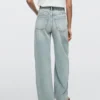 Jean taille haute coupe Barrel Jean taille haute coupe Barrel