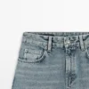Jean taille haute coupe Barrel Jean taille haute coupe Barrel