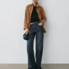 Jean taille haute à jambes larges Jean taille haute à jambes larges