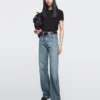 Jean taille haute à jambes larges Jean taille haute à jambes larges