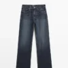 Jean taille haute à jambes larges Jean taille haute à jambes larges