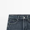 Jean taille moyenne à jambes larges Jean taille moyenne à jambes larges