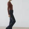 Jean évasé à taille haute Jean évasé à taille haute