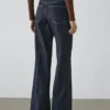 Jean évasé à taille haute Jean évasé à taille haute