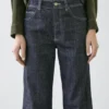 Jean évasé à taille haute Jean évasé à taille haute