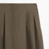 Jupe midi à plis creux Jupe midi à plis creux