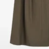 Jupe midi à plis creux Jupe midi à plis creux