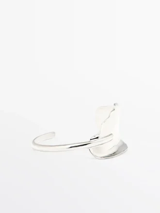 Large bracelet texturé Large bracelet texturé