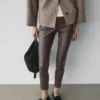 Leggings en cuir nappa Leggings en cuir nappa