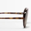 Lunettes de Soleil aviateur effet écaille Lunettes de Soleil aviateur effet écaille