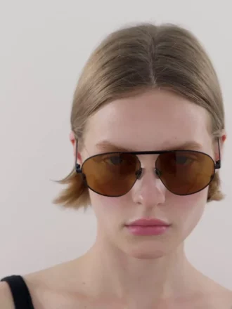 Lunettes de Soleil aviateur en métal