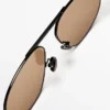 Lunettes de Soleil aviateur en métal Lunettes de Soleil aviateur en métal