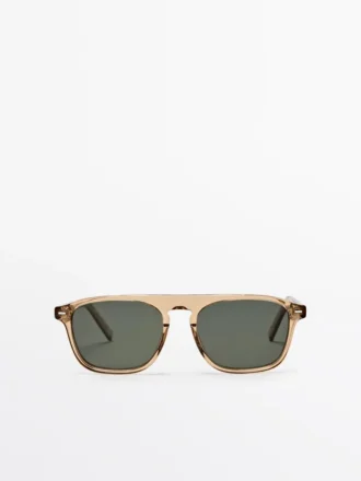 Lunettes de Soleil à monture en D