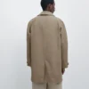 Manteau léger en mélange de coton Manteau léger en mélange de coton