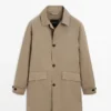 Manteau léger en mélange de coton Manteau léger en mélange de coton
