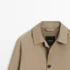 Manteau léger en mélange de coton Manteau léger en mélange de coton
