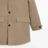 Manteau léger en mélange de coton Manteau léger en mélange de coton
