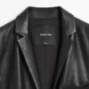 Manteau long en cuir nappa Manteau long en cuir nappa