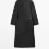 Manteau long en cuir nappa Manteau long en cuir nappa