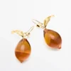 Mini boucles d’oreilles en forme de citron en verre Mini boucles d’oreilles en forme de citron en verre