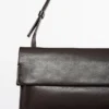 Mini sac à bandoulière en cuir nappa Mini sac à bandoulière en cuir nappa
