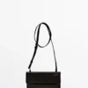 Mini sac à bandoulière en cuir nappa Mini sac à bandoulière en cuir nappa