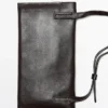 Mini sac à bandoulière en cuir nappa Mini sac à bandoulière en cuir nappa