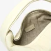 Mini sac demi-lune en cuir nappa Mini sac demi-lune en cuir nappa