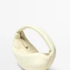 Mini sac demi-lune en cuir nappa Mini sac demi-lune en cuir nappa