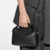 Mini-sac tressé en cuir nappa Mini-sac tressé en cuir nappa