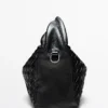 Mini-sac tressé en cuir nappa Mini-sac tressé en cuir nappa