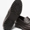 Mocassins à bout mocassin avec semelle crantée Mocassins à bout mocassin avec semelle crantée