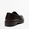 Mocassins à bout mocassin avec semelle crantée Mocassins à bout mocassin avec semelle crantée
