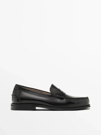 Mocassins en cuir avec bride Penny
