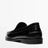 Mocassins en cuir avec finition brillante Mocassins en cuir avec finition brillante